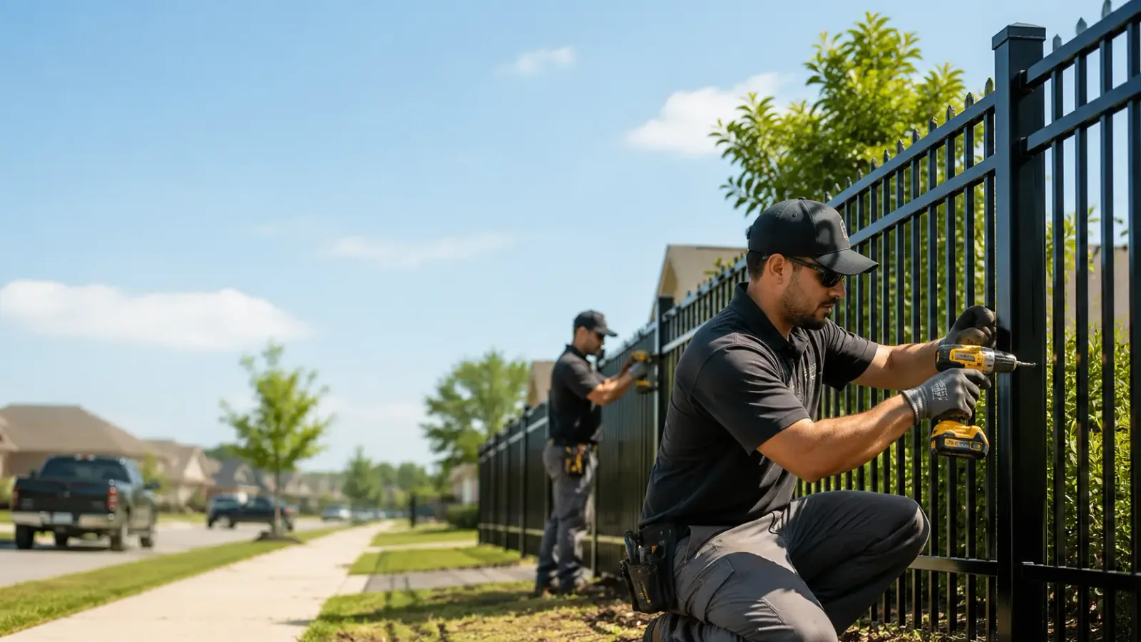 Metal Fence Installation in Marion, VA